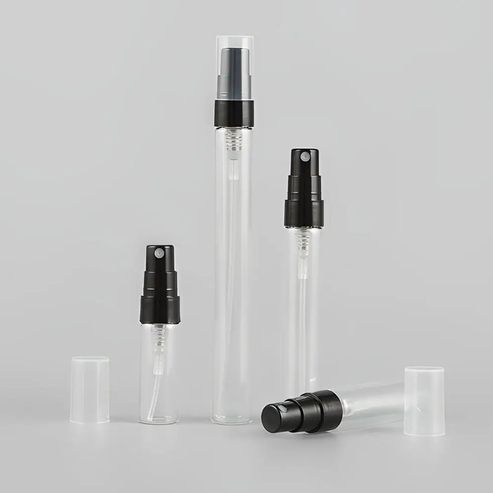 Factory custom 1ml 2ml 3ml 5ml 10ml 30ml sprayer perfume pen clear glass tester perfume tube spray sample bottle