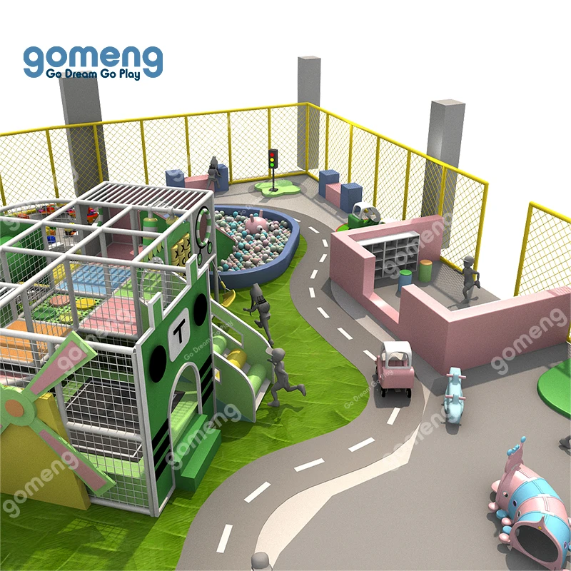 Factory Direct Price Kids Naughty Castle Indoor Amusement Park Playground Equipment