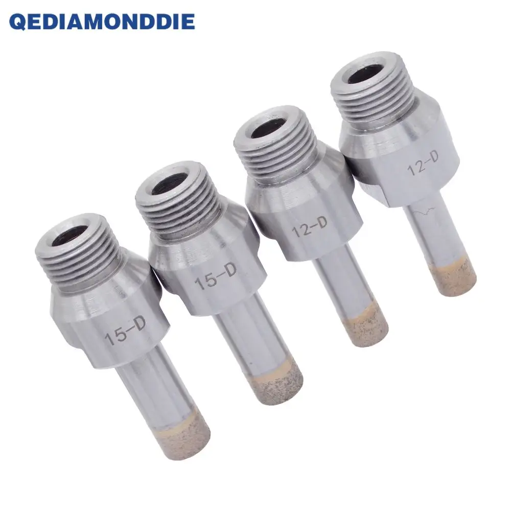 High Quality Diamond Drill Bit Thread Shank Diamond Glass Drill Bit Hole Saw Core Drill Bit For Glass Ceramic Tile Stone