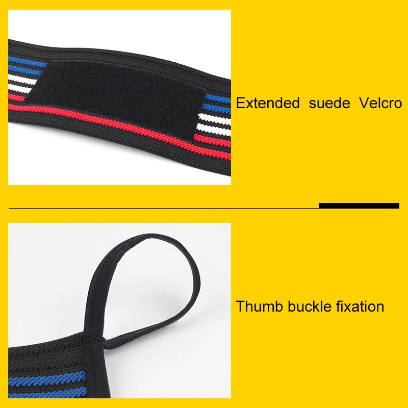 Weight Lifting Exercise Hand Wrist Compression Protector Wrist Bandage Heavy Duty Lifting Wrist Strap