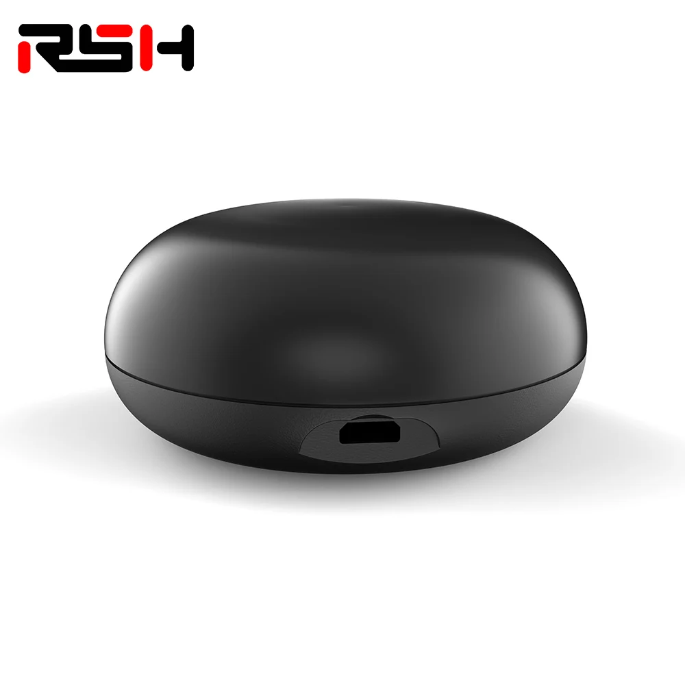 Смарт-контроллер для телевизора, пульт дистанционного управления для кондиционера, ТВ-приставка с ИК-подсветкой, Wi-Fi, Смарт Универсальный пульт дистанционного управления Ce FCC, черный