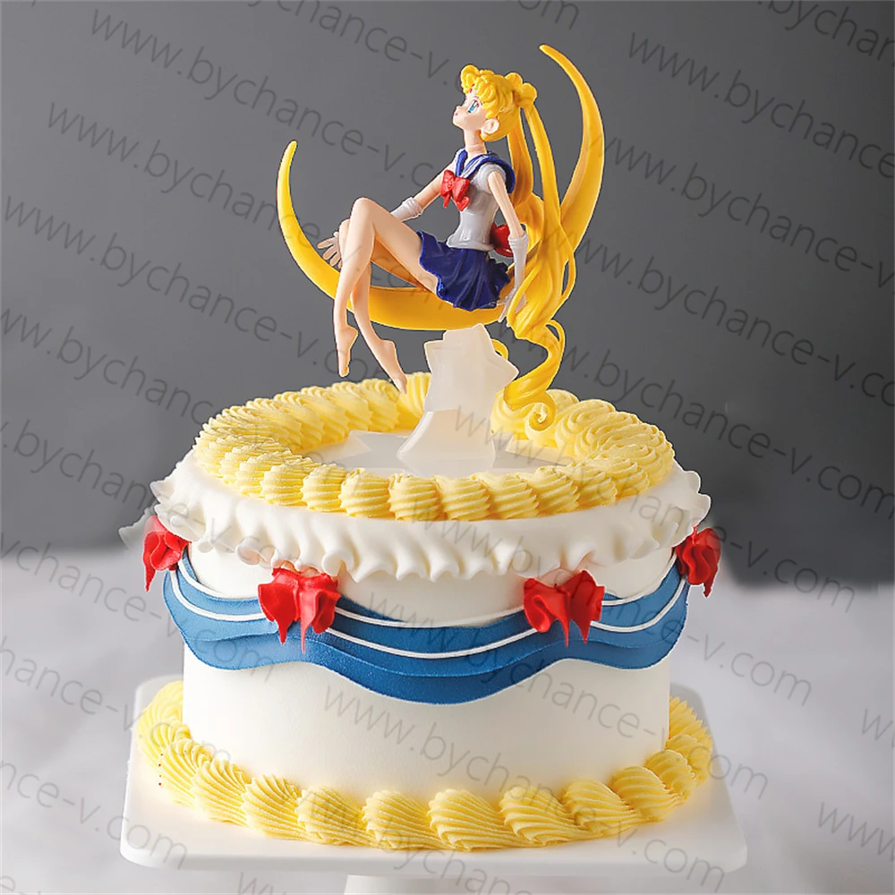Beautiful princess topper birthday cake model Artificial Cake for girls Events realistic Decorative Fake Cakes photography props