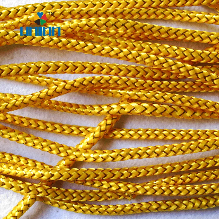 China manufacturer metallic yarn silver gold Lurex cord for dress