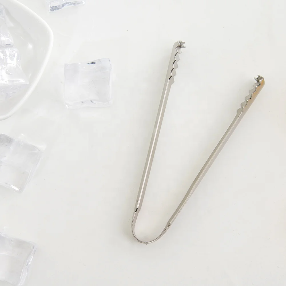 Stainless Steel Mini Kitchen Tong Shisha Salad Pliers Ice Bucket Sugar Cube Tweezer Meat Cooking Grill bbq Accessories Food Tong