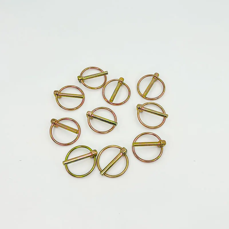Carbon Steel Galvanized O Type Locking Safety Spring Cotter Pin O Shape Safety Lock Pin Snap linch pins