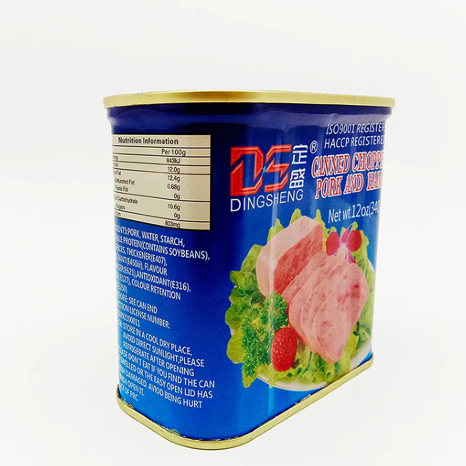 
340g Canned chopped pork and ham 