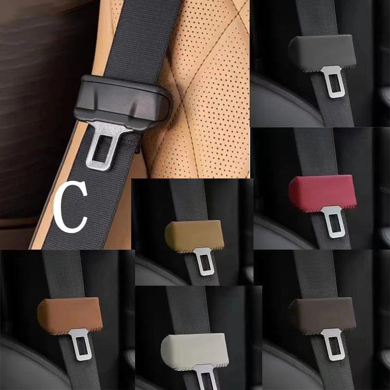 Car seat belt insert protective cover, suede seat safety buckle buckle, anti scratch and anti wear decorative products