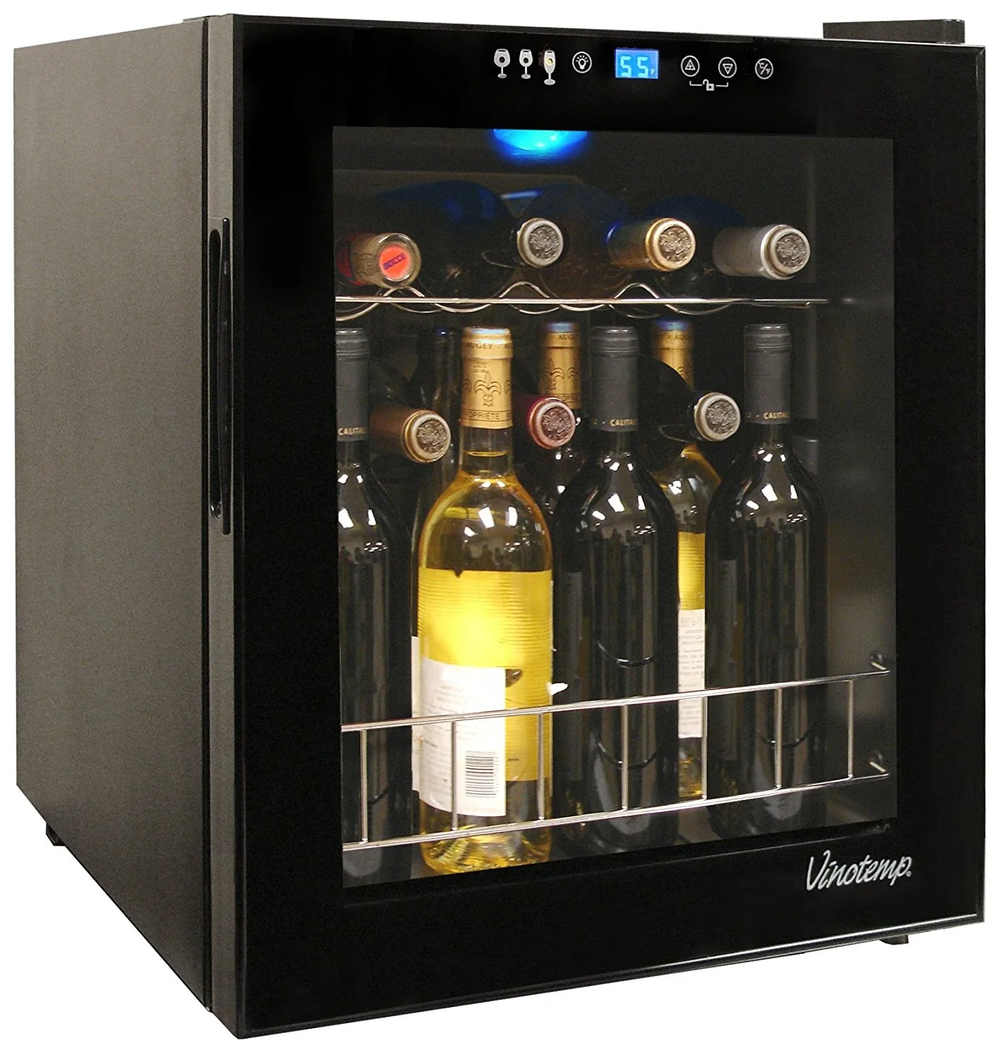 Бесшумная стеклянная дверь, мини-холодильник для гостиничных комнат с функцией защиты от запотевания