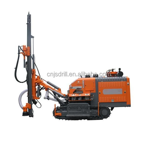 China Top Brand Full Hydraulic High Air Pressure DTH Drill Rig for Limestone Quarrying
