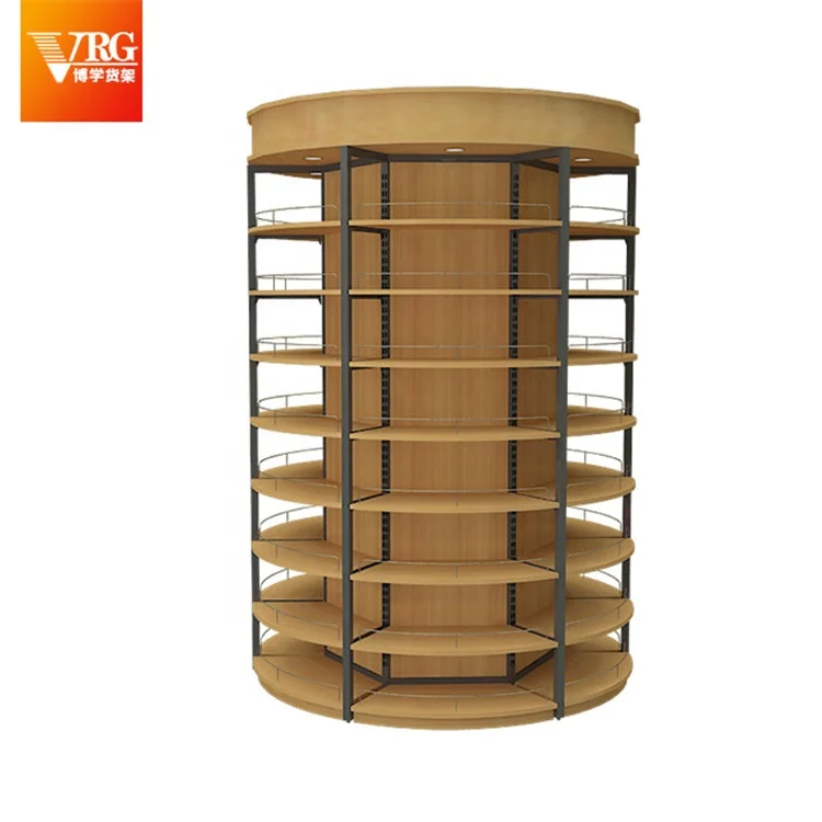Customized Column Supermarket Multifunctional Shelves Display Rack