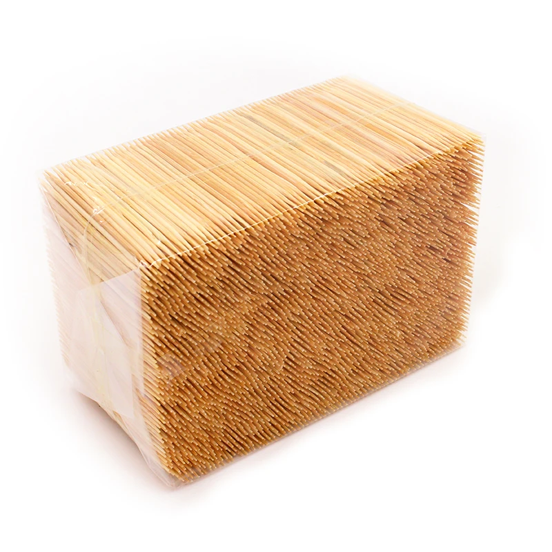 High quality bamboo custom toothpicks natural toothpicks disposable bamboo toothpicks diameter 2.0mm