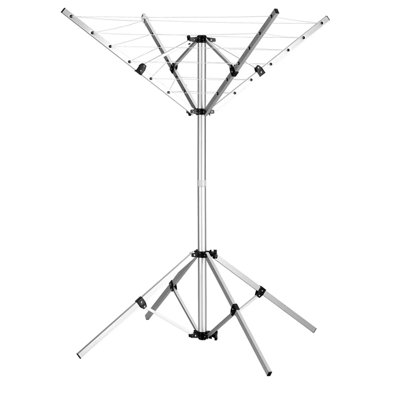 На улице и в помещении пространство Сохранить зонтик веревки вешалка для сушки белья портативный складной сушилка