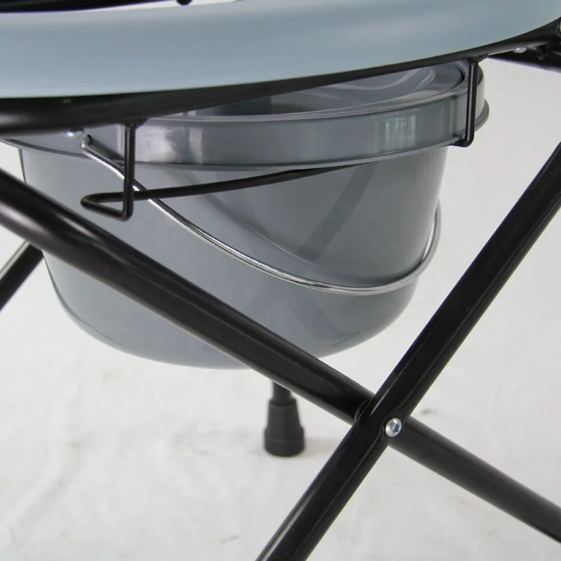 High Quality Commode Chair Plastic Seat Commode Toilet Chair Portable Folding Commode Chair For Patients