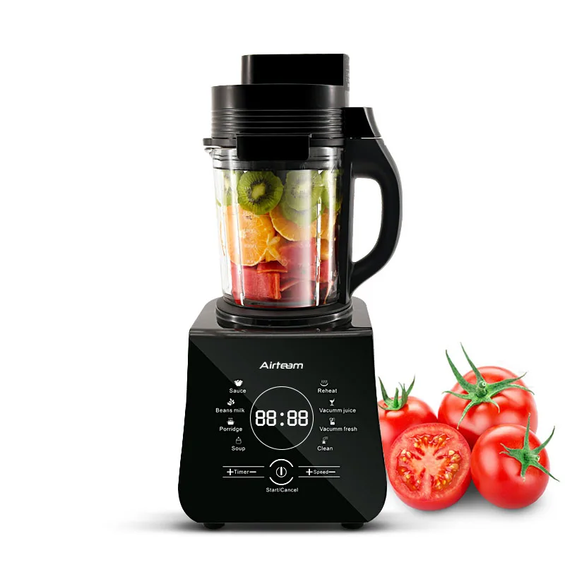 
Kitchen Appliances High Speed Heavy Duty Commercial vacuum Blender for fruit and vegetables juice, beans milk and porridge 