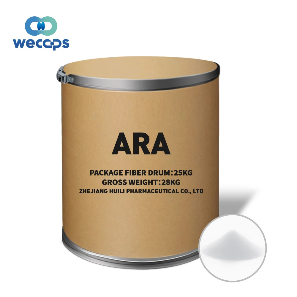Wecaps High Quality Bulk Ara Food Grade Cas 506-32-1 Arachidonic Acid Powder