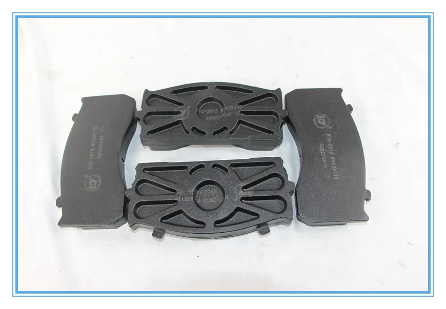 Professional Manufacturer Center Durable Air Disc Pad Brake For Vehicle Brake pads 29115 For MAN truck