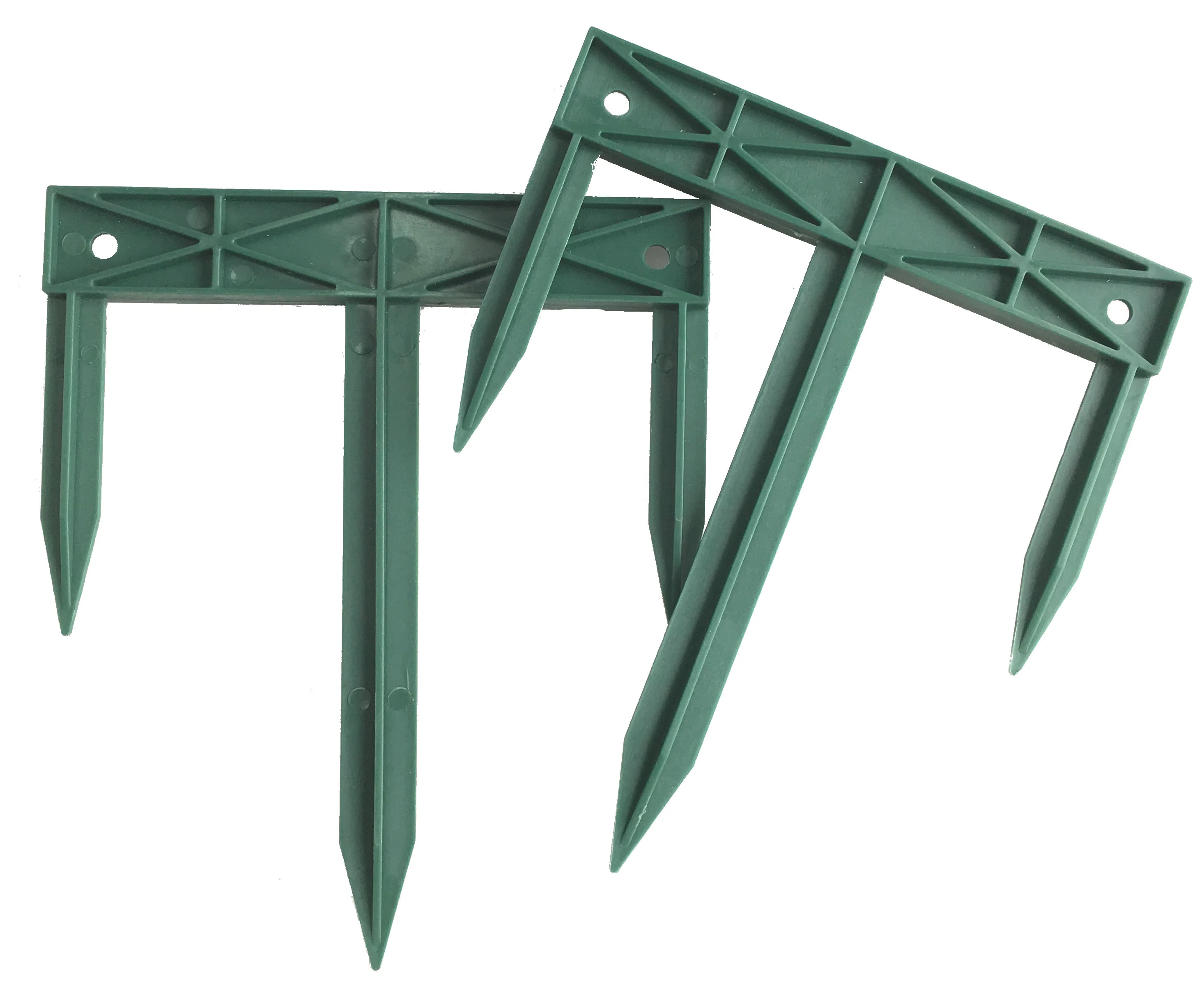Secure Garden Fleece and Netting Plastic Garden Tri Peg for Garden Ground Sheet Anchor Stake Spike