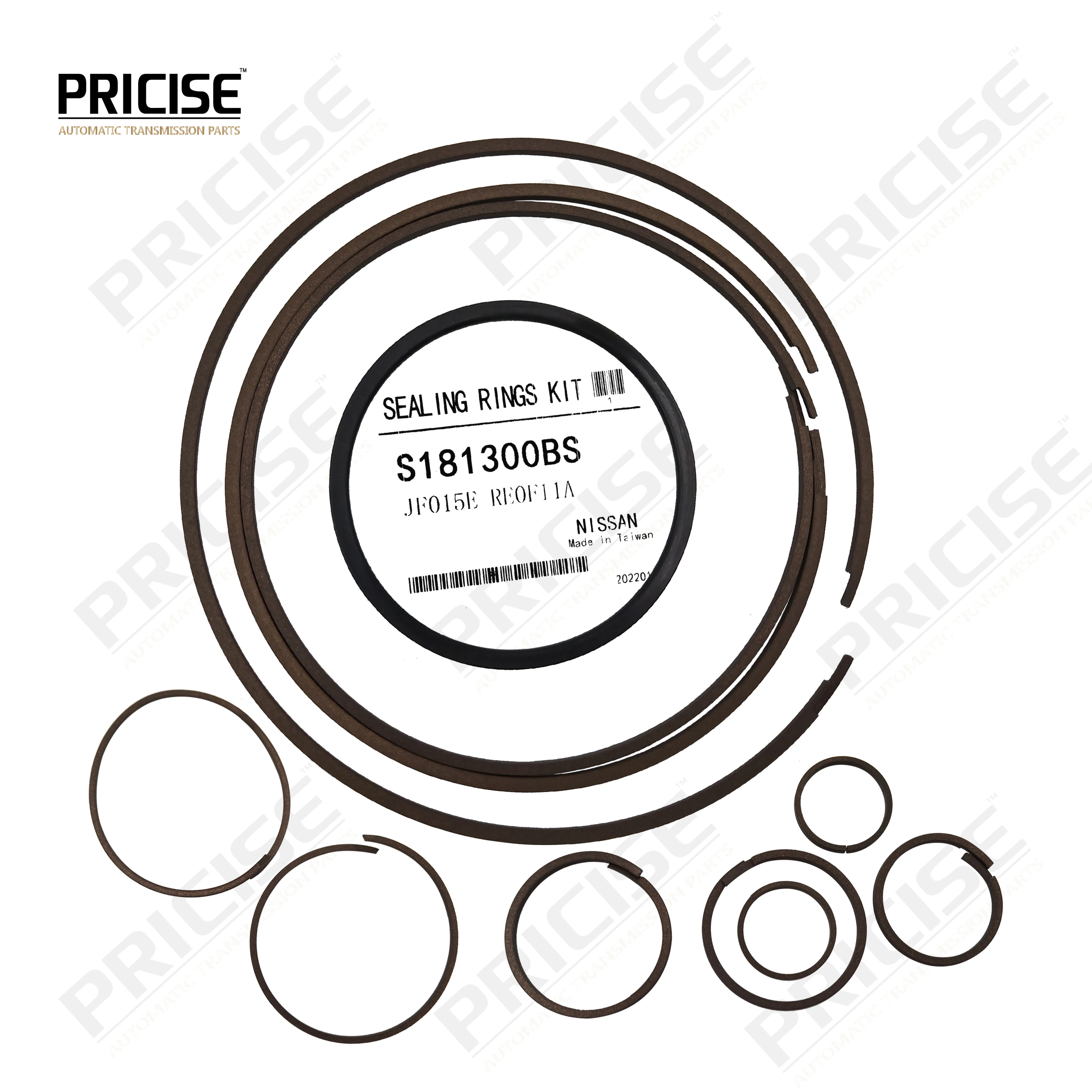 JF015E RE0F11A Auto Transmission Sealing Ring Kit JF015E Automotive parts