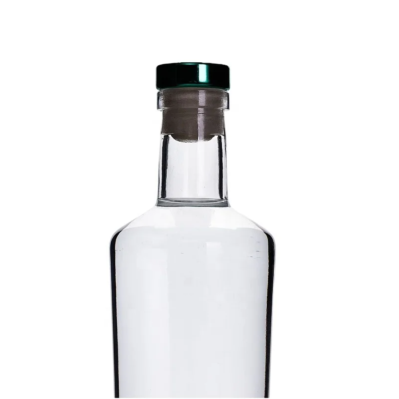 Manufacturer high quality 375ml custom spirit bottle  375ml rum whiskey gin pulque spirits glass bottles
