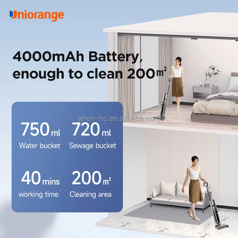 Uniorange OEM Handheld Vacuum Cleaner Household Stick Vacuums Cleaner High Power Cordless Vacuum Cleaner