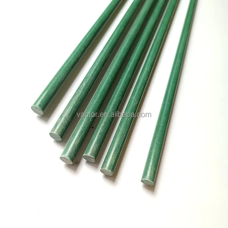 Green Fiberglass Post for Nursery Tree Staking, Various Colors Available