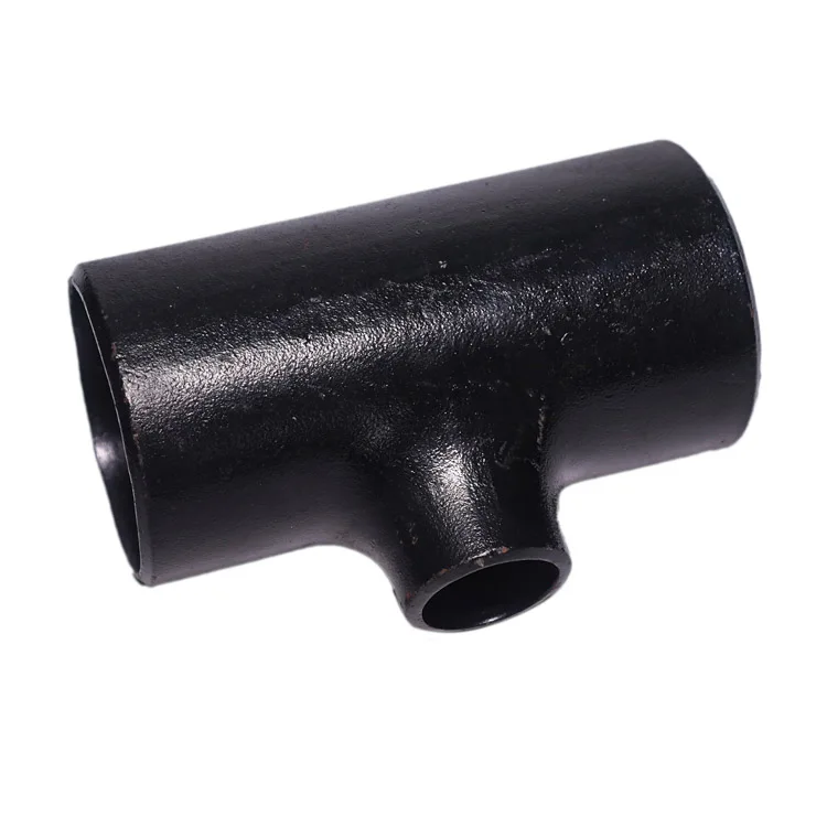 ASME ANSI B16.9 BUTT WELD Carbon Steel A234 WPB SCH 40 reducing tee