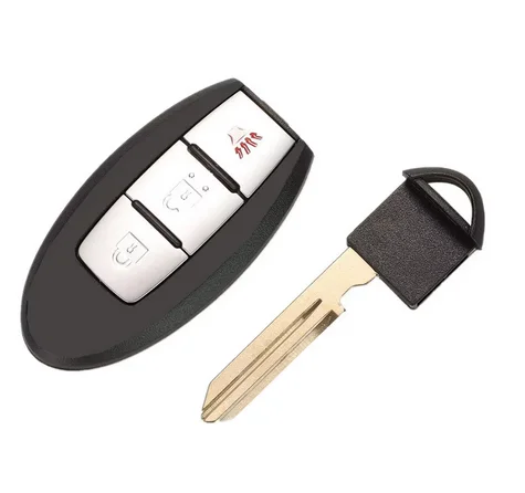 For Nissan Keyless go 3 button Smart Remote Car Key with 433 Mhz 4A chip  FCCID: KR5TXN1, Continental: S180144502
