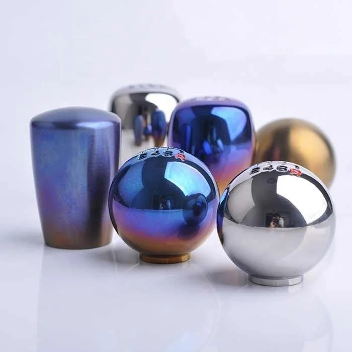 BST-TI titanium alloy gear shift knob shift lever knob Precision Cnc Spare  Custom Automatic Titanium Gear Shift Knob