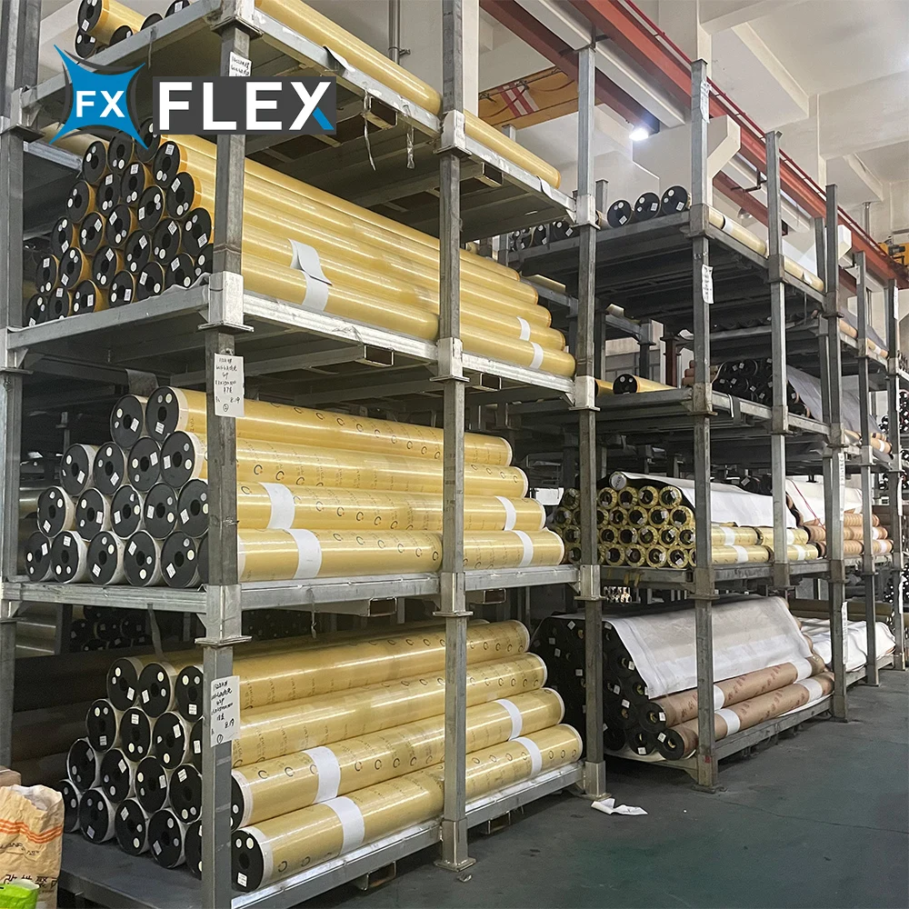 FLFX ODM/OEM 5.1M Poster Material Banner Backlit Frontlit PVC Flex Banner Roll