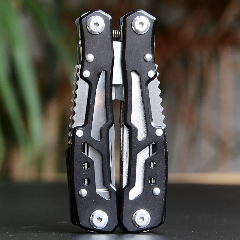 Multifunction Stainless Steel Multi-Tool Pocket Knife Pliers Mini Portable Folding Pliers