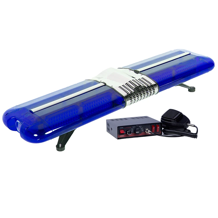 120W blue ambulance fire truck flashing police 47 inch LED emergency light bar