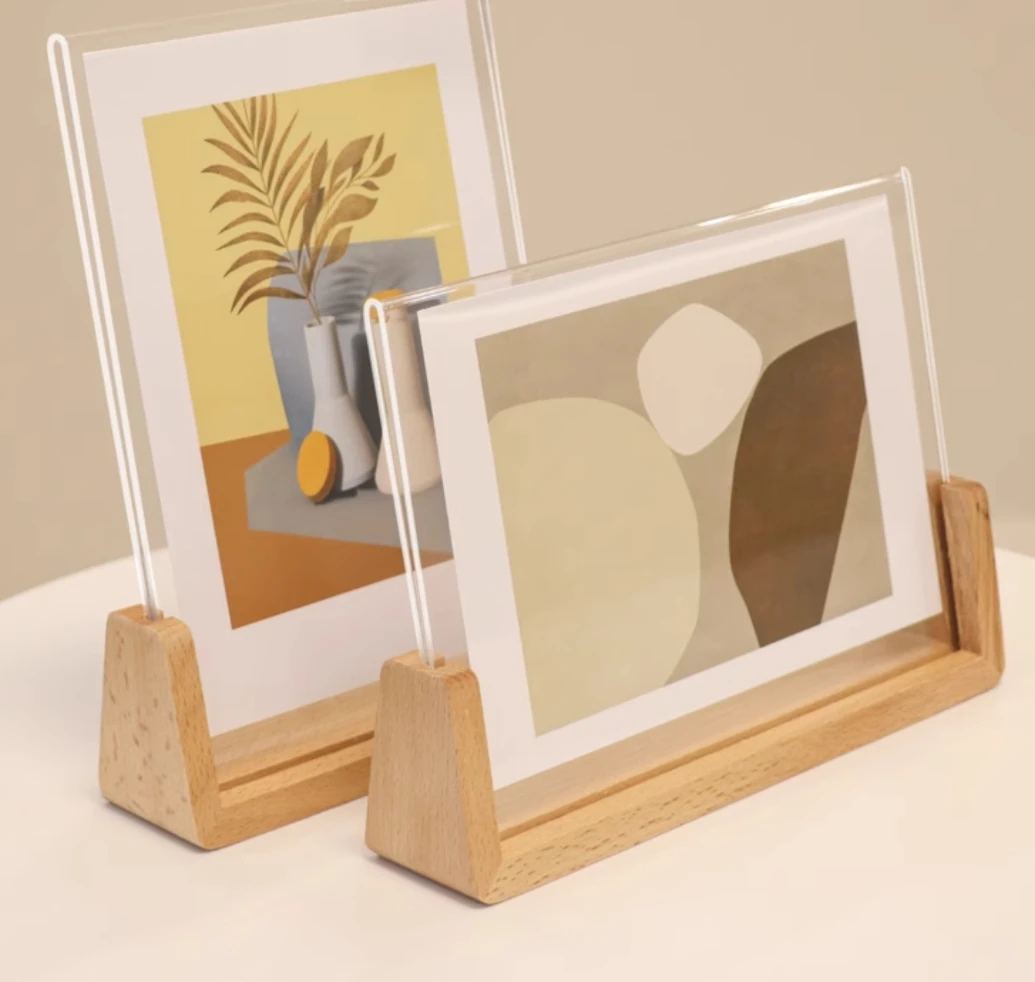 Acrylic photo frame couple photo frame