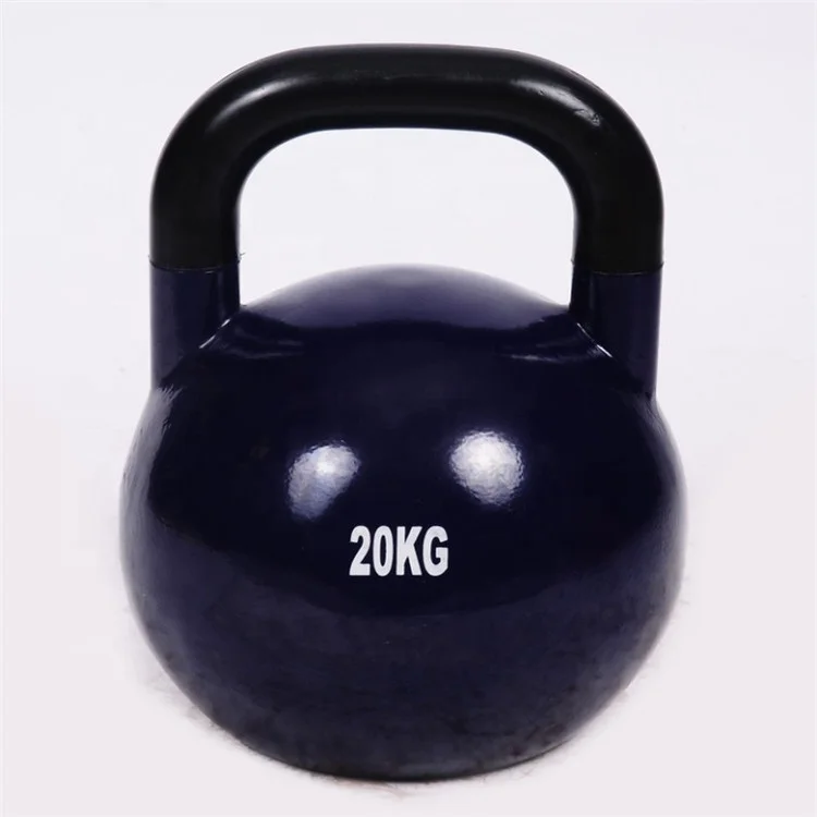 Custom Logo Stainless Steel Handle Colorful Competition Kettlebell