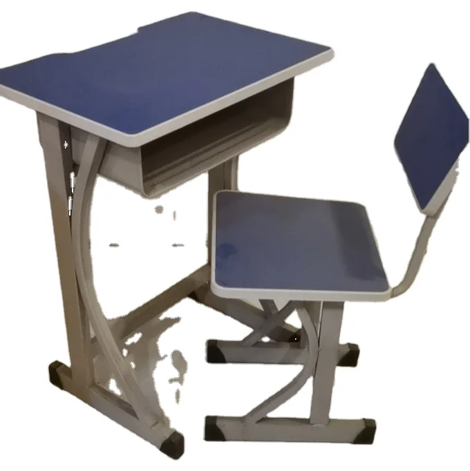 Wholesale Good Quality Classroom Furniture Study Desk and Chair for Students