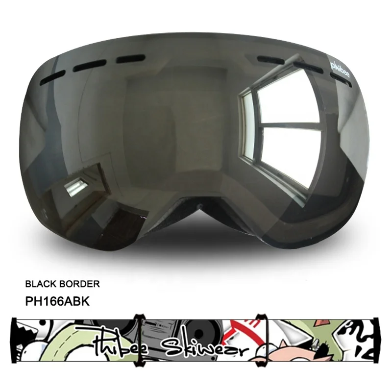 
Anti-fog UV400 Adult Fashion Ski Snow Goggles for Men Women 