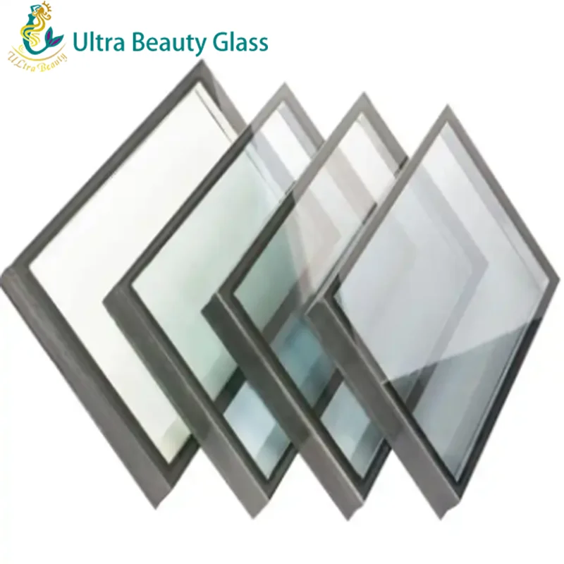 6+12a+6 Hollow Energy Saving Low-E Double Glazing Insulated Glass For Window Hollow glass