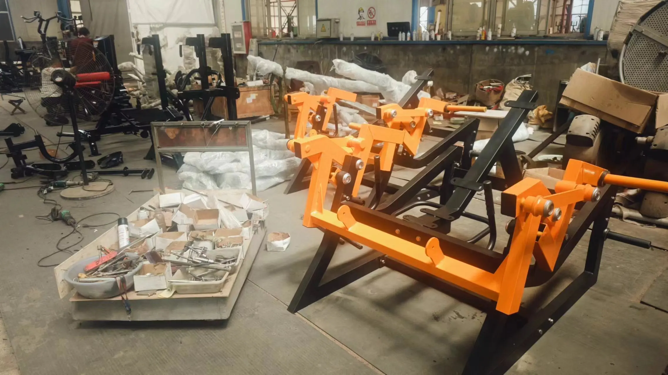 Gym Exercise Standing Chest Press Machine