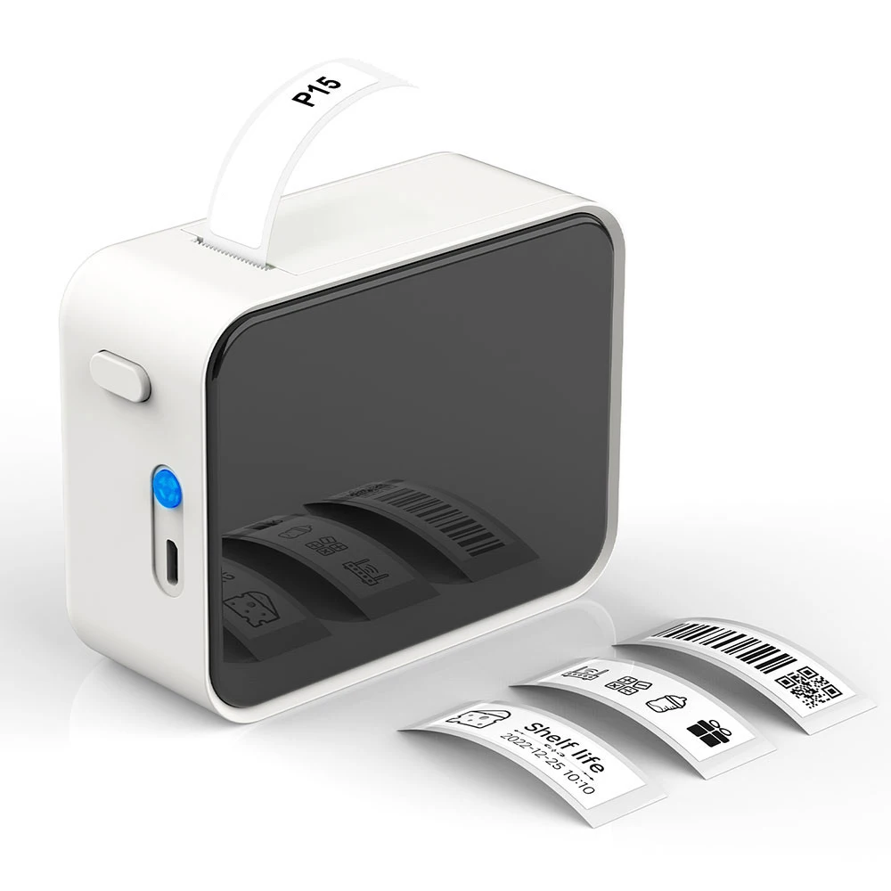 Wireless BT Label Printer Portable Thermal Printer D11 D110 D101 Labeling Machine Mini Label Maker P15