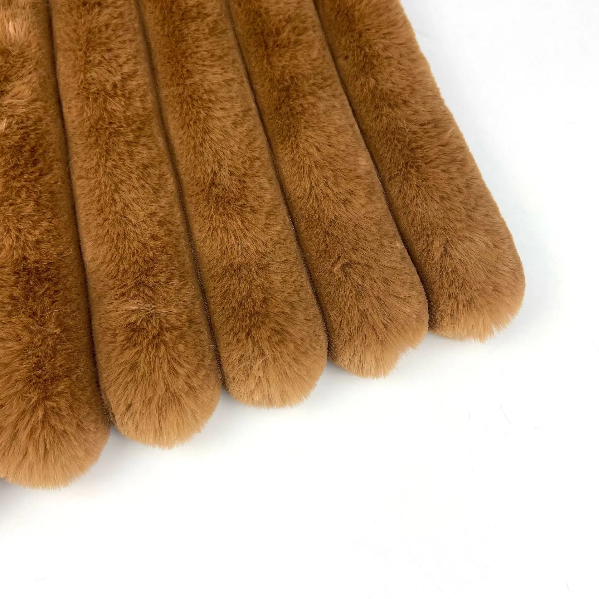 1inch/2inch/3inch wide Strip faux rabbit artificial fur home textile blanket fabric