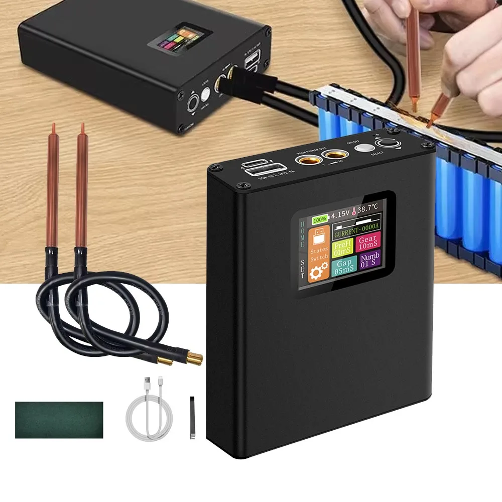 Portable Battery Spot Welder DIY Mini Welding Machine 18650 Battery Pack Welding Tool 5000mah Weldable 0.25mm