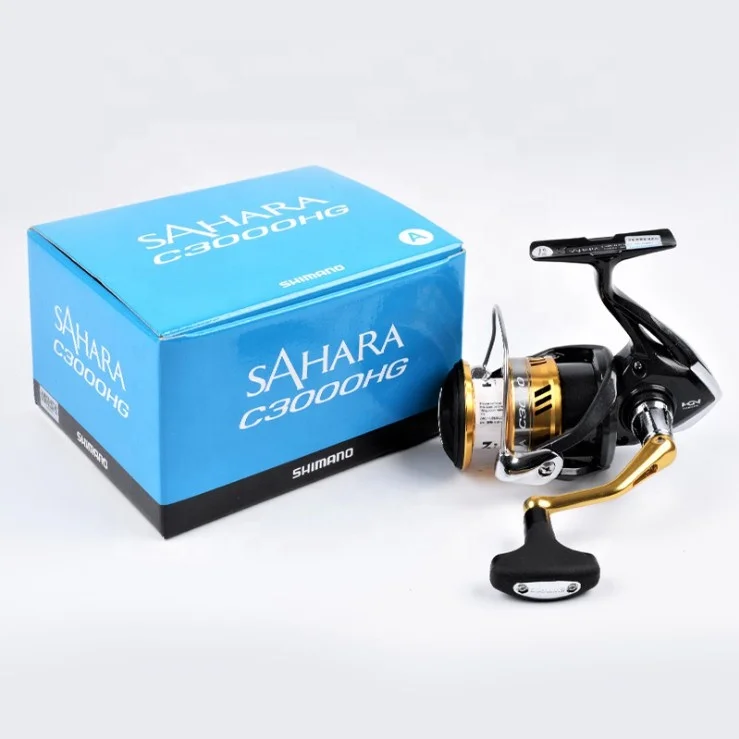 SHIMANO SAHARA FI Спиннинг рыболовная Катушка 4 + 1BB 1000 2500 C300 большая емкость катушки макс. 11 кг Рыболовные для морской рыбалки