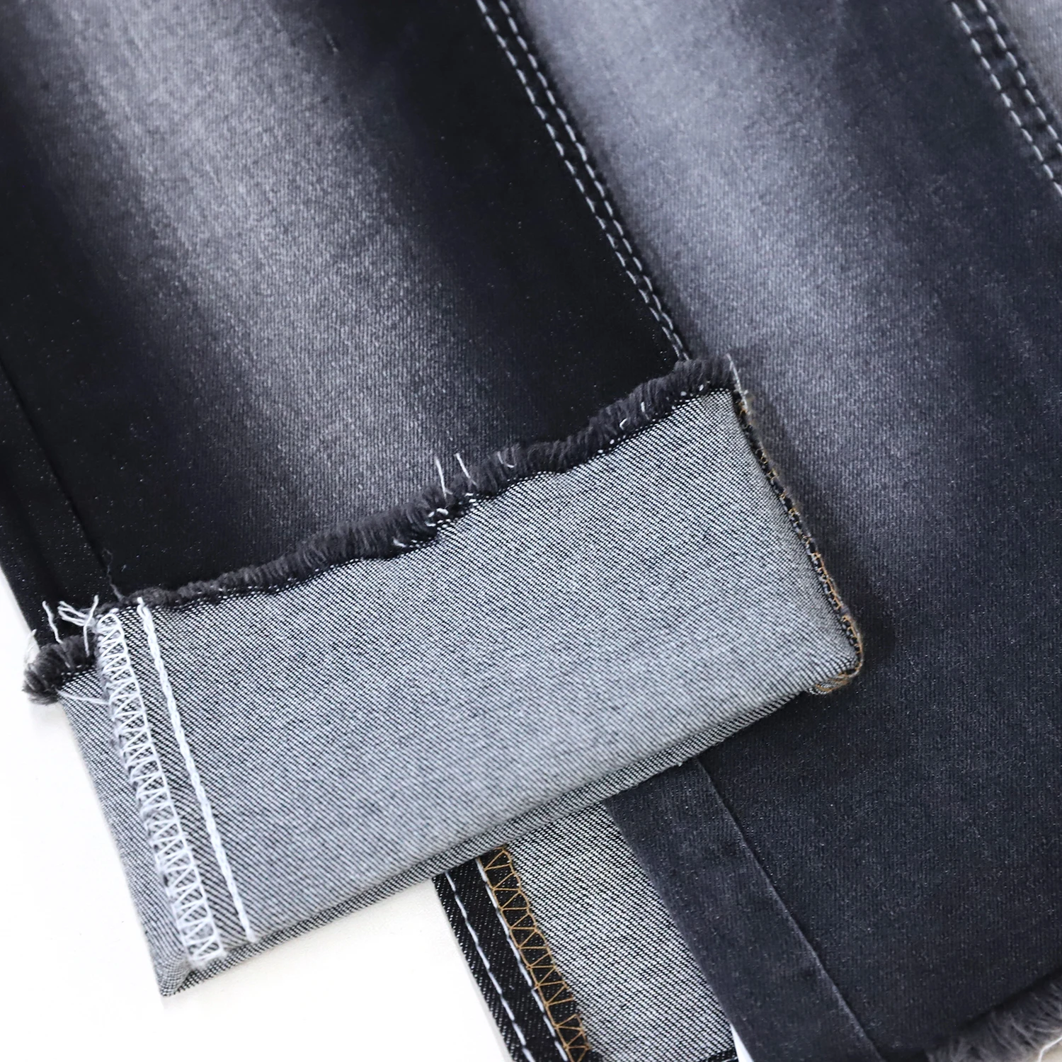 10.1 oz Stretch Jeans Fabric Cotton/Poly/Rayon/Spandex Roll of Denim Fabric High Quality