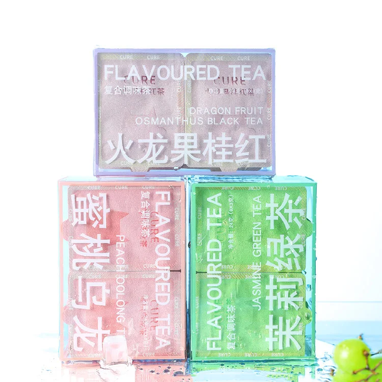 OEM herbal flower fruit various flavor tea custom packaging jasmine green tea bag