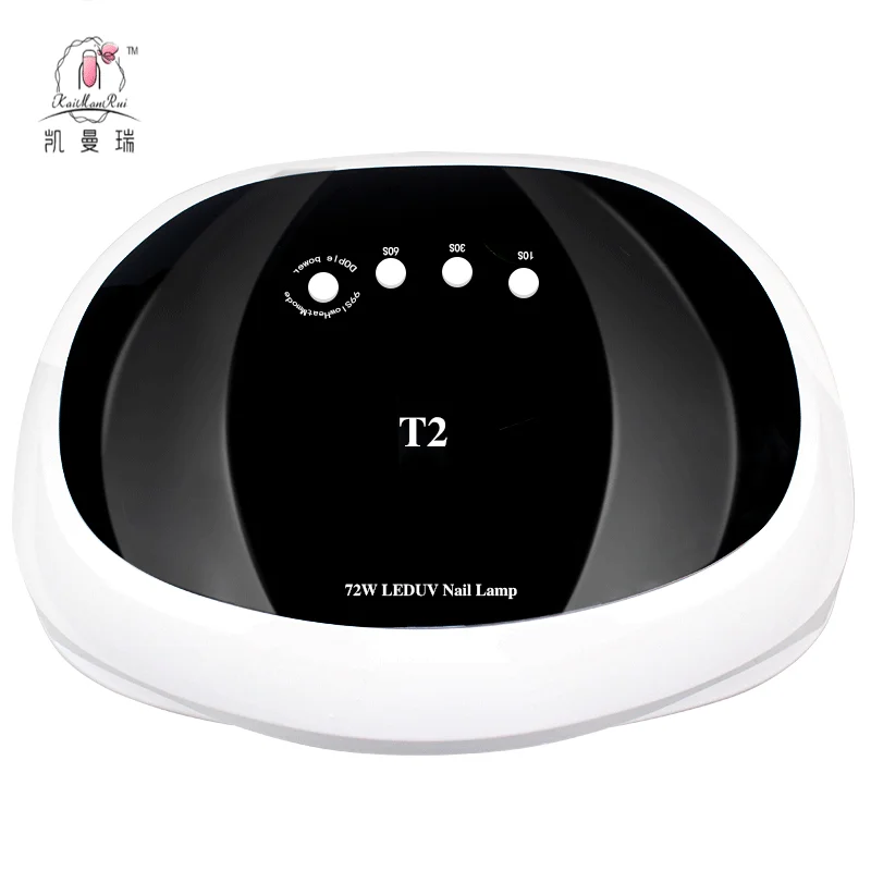 Заводской директор распродажа 72 Вт УФ-светодиодная лампа Sun T2 для ногтей Гель-лак светодиодная портативная