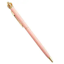 Luxury Girl Lady Gift Slim Crown Top Pen With Your Company Logo