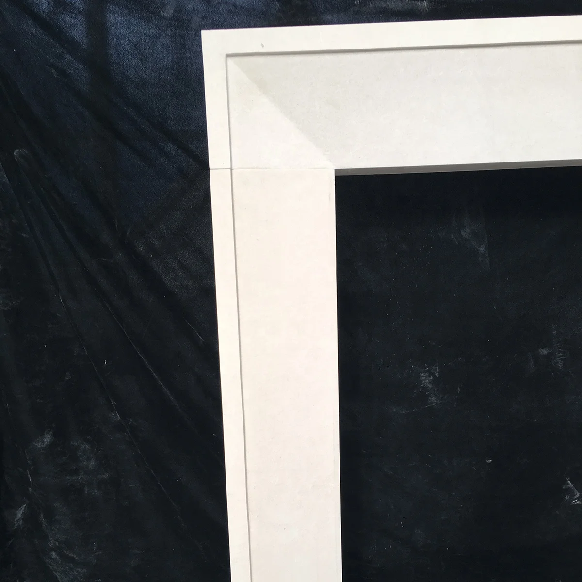 Modern design stone fireplace indoor decorative mantel customized simple limestone fireplace