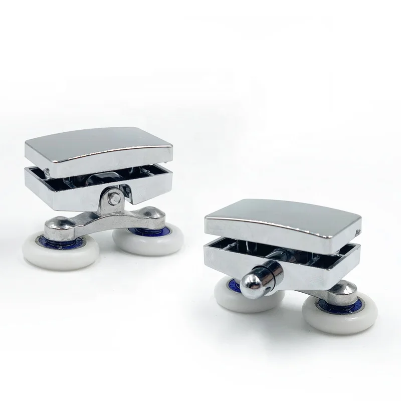 Heavy duty zinc alloy square shower roller