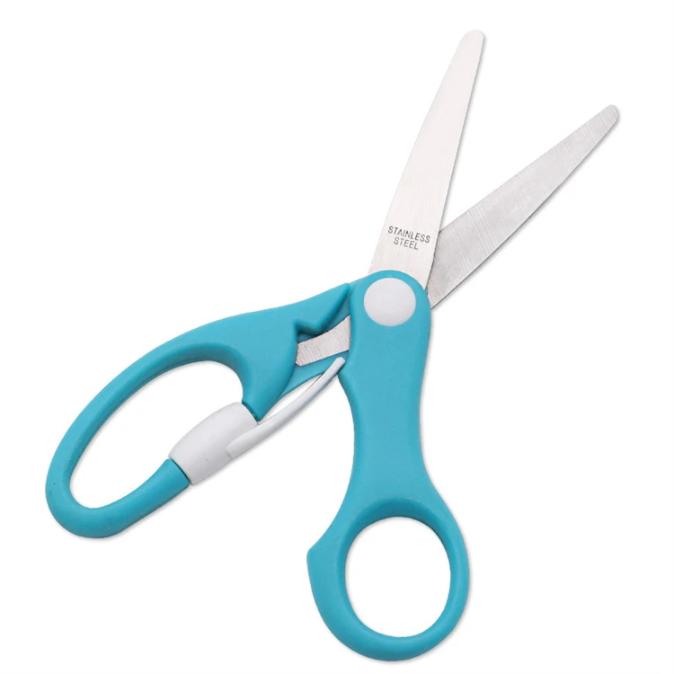 WELLFLYER best selling item Plastic Soft Grip Handle High Quality Stainless Steel School Office Student Scissor