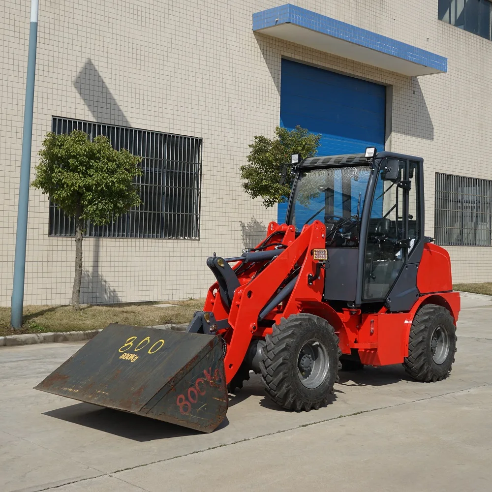 SHANGQI 850A 1.0Ton Wheel Loader Earth-Moving Small Agricultural Machinery 4WD Diesel Engine
