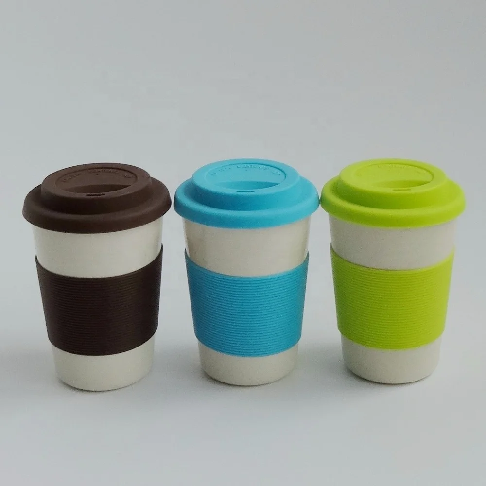 Популярная натуральная чашка из бамбукового волокна, бамбуковые чашки, кружки 400 мл Экологичное бамбуковое волокно чашка из бамбукового волокна